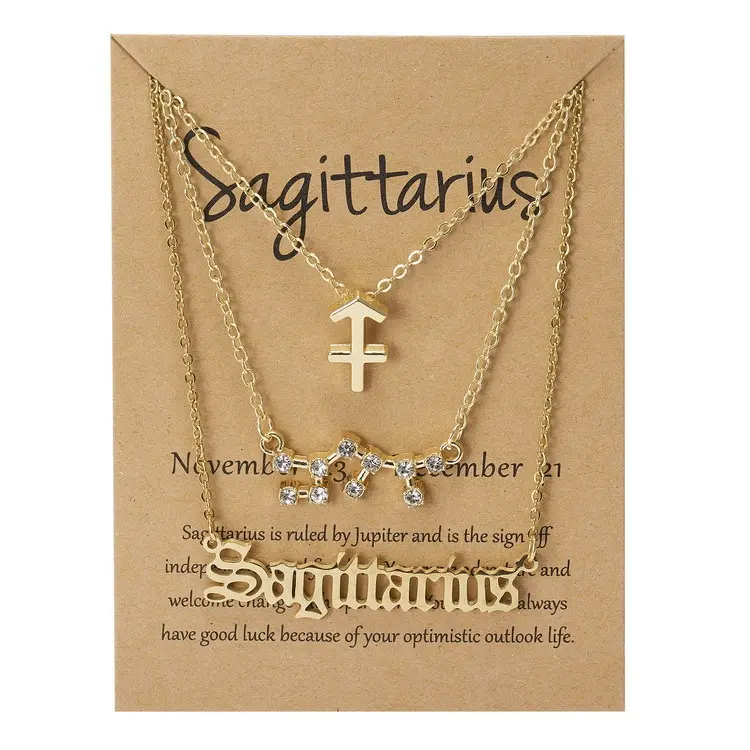 6252 Sagittarius Gold Gold Card
