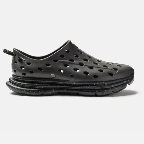 KANE Revive Men's Charcoal-Black Speckle Recovery Activewear Sneaker - Sugar Cane, All Seasons Casual Trainer with EVA Foam Padding, Injection Molded for Runners, Everyday Use
