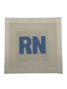 RN (Registered Nurse) Bag Charm Needlepoint Canvas