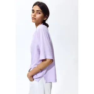 H&M Linen-blend resort shirt