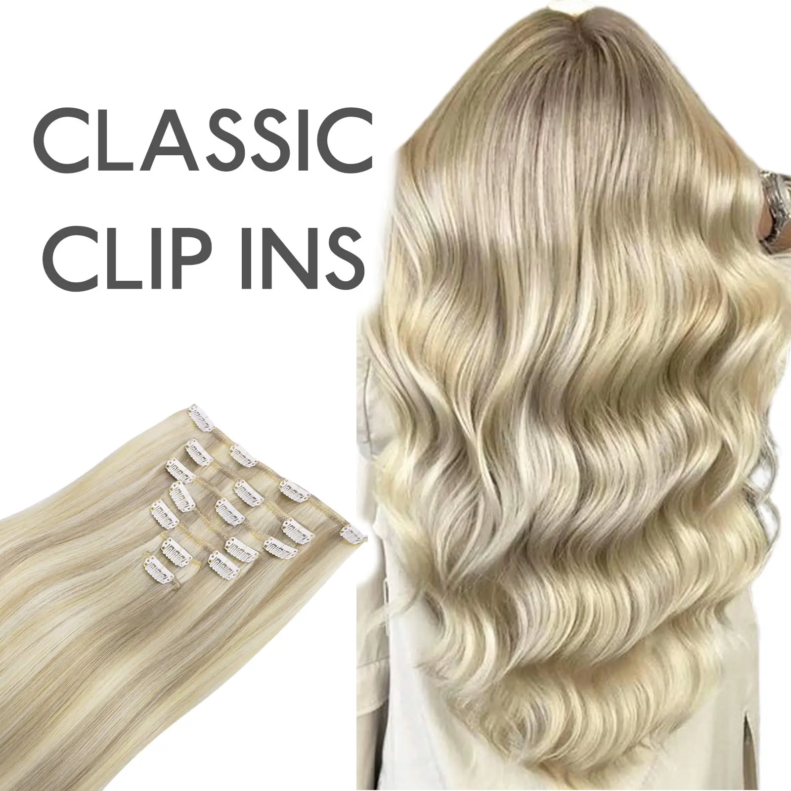 #17A/60A Ash Blonde Highlighted Platinum Blonde