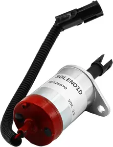 RE526570 12V Engine Stop Solenoid Valve for John Deere 315 317 320 325 328 CT315 CT322 CT332