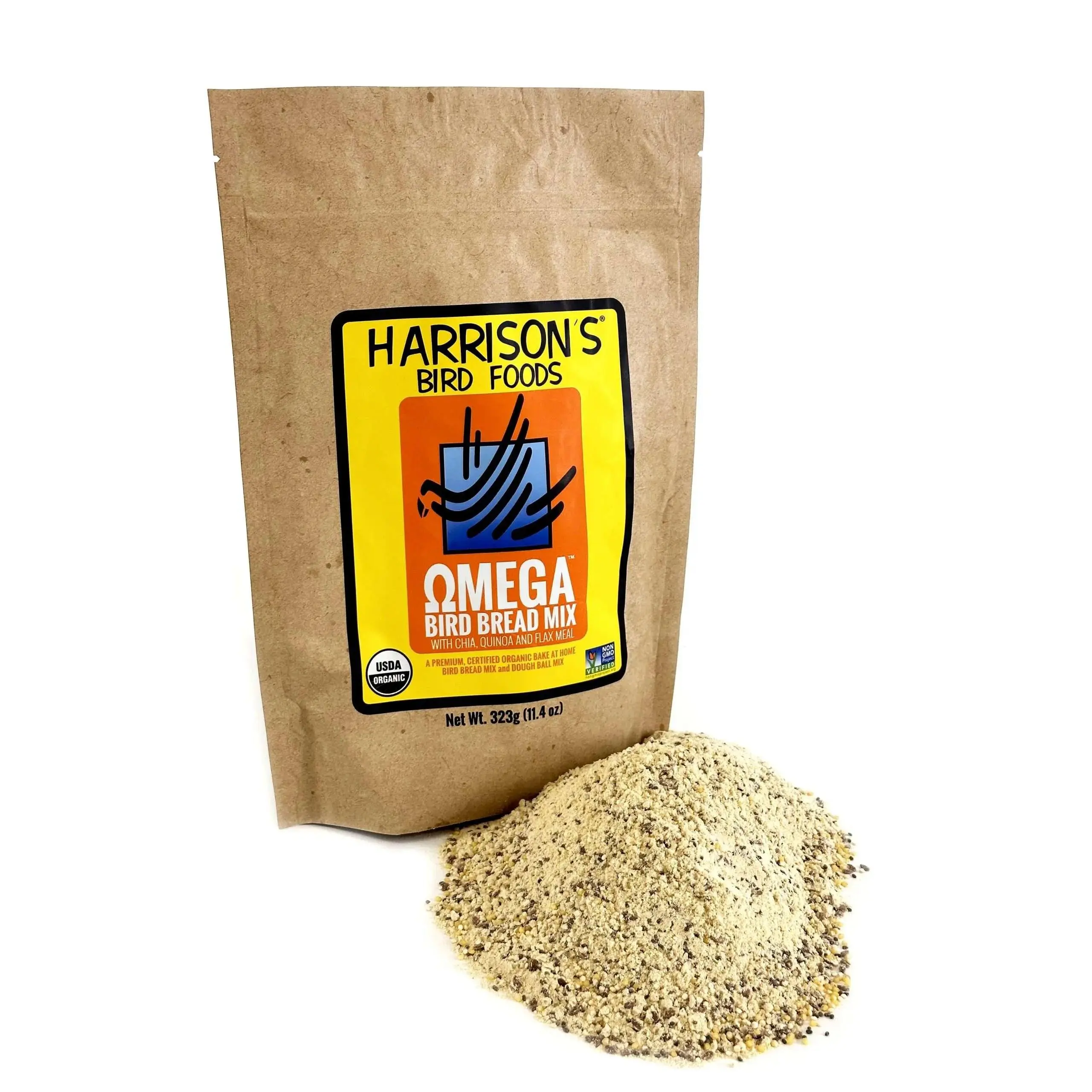 Harrison's Bird Foods - Bird Bread Mix - Omega