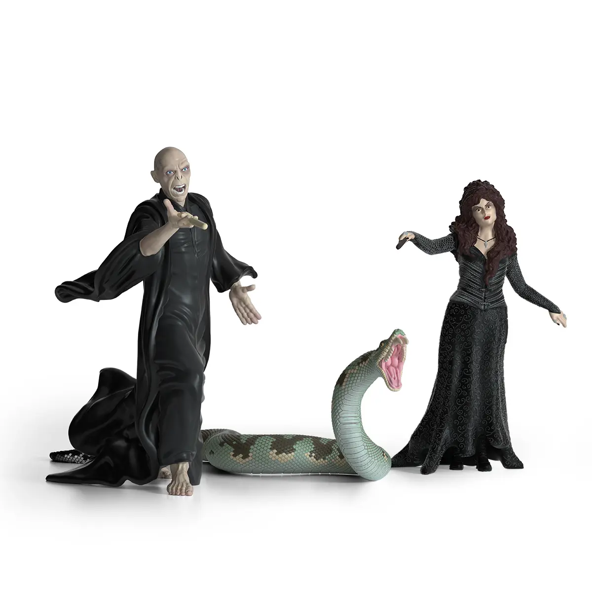 Schleich Harry Potter Lord Voldemort Nagini & Bellatrix Lestrange ,collectible set