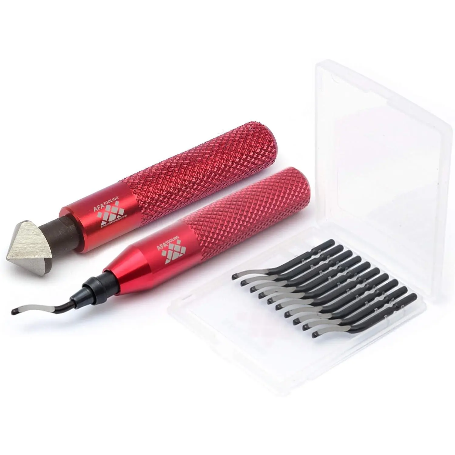 - Deburring Tool & Countersink Hand Reamer with 10 Extra  - Works on Metal, , PVC Pipes, Copper, Plastic and 3D Printed Edges - Plumbing & 3D Printing Burr Removal Reamer Tool