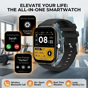 2026 New Large Screen Smartwatch, Wireless Calling, Notifications, Sports Mode, Digital Watch Face, USB PD Charging, Holiday Gift