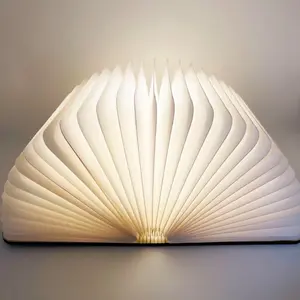 Folding book light accessories to bring ambience and warmth to any room
