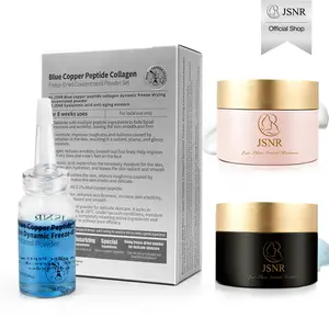 【JSNR Official】  3-Step Skin Reset System | Deep Clean Corn Exfoliating Cream · Fresh Freeze-Dried Renewal Ampoule · Seaweed Deep Moisture Cream | For dull,, barrier-friendly  tired skin | Gentle, hydrating |  2-Week / 8-Week