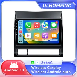 Android 13 Car Stereo for Toyota Tacoma 2005-2015, 9" Touchscreen Radio with Wireless CarPlay Android Auto GPS FM DSP WiFi Bluetooth AHD Backup Camera SWC 2GB+64GB