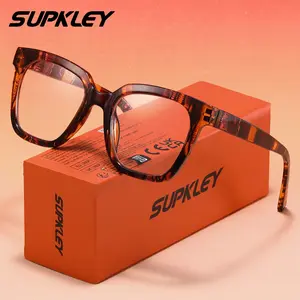 SUPKLEY Obsessed with These! Retro Red Tortoise Reading Glasses - Anti-Fatigue, Trendy Cat Eye Frame for Daily & Office Use