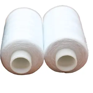 500 Yards Premium Black & White Sewing Thread Seamless Stitching for Crafting