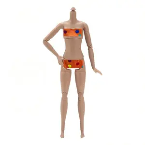New 22-Joint Articulated Doll Body 11.5 Inches, DIY Toy Accessories, Unisex Puppet Parts, Creative Playset Component