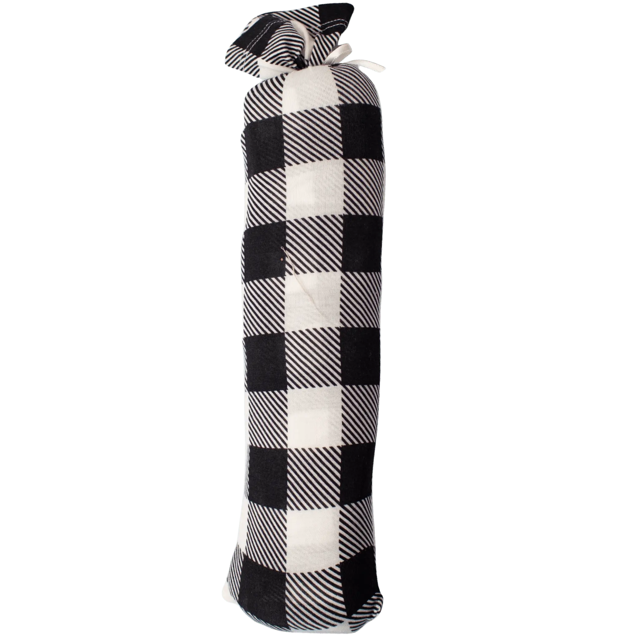Bestaroo Baby Swaddle Blanket, Super Soft Stretch Lenzing Micromodal, Multi-Use (Swaddle Blanket, Stroller Cover, Nursing Cover-Up, Snuggle Blanket), Black & White Plaid, 38 x 38 in