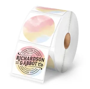 Phomemo 2" Multiple Thermal Round Label for Shipping Label Printer - 241BT/D520BT