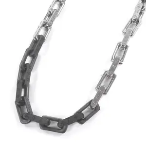 Pre-owned Louis Vuitton Sterling Silver 925 (Ag925) Small Leather Goods Monogram Necklace