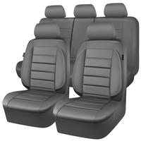 Gray - Full Set Leather Car Seat Cover