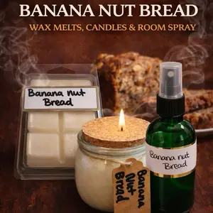 Banana Nut Bread Wax Melts- Aromatic Fragrance for Home Decor & Relaxation