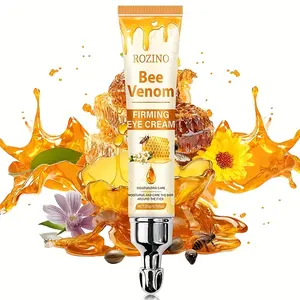 ROZINO Firming Eye Cream with Natural Honey - Reduces Fine Lines & Wrinkles - Daily Use Skincare Routine - 20g - Firming Action & Natural Ingredients