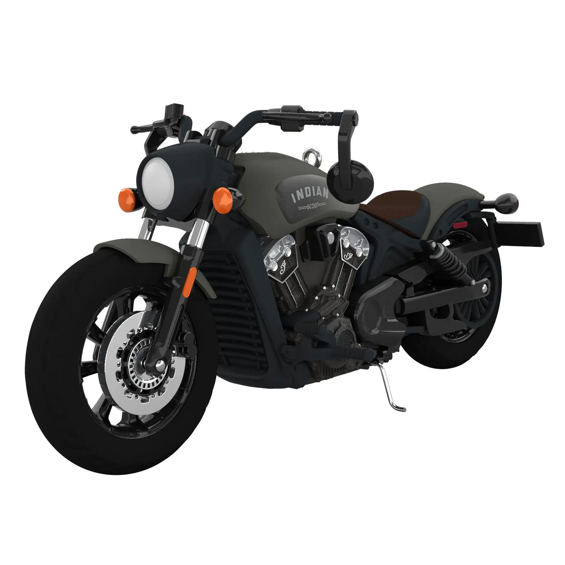 Indian Motorcycle Scout Bobber 2023 Metal Ornament