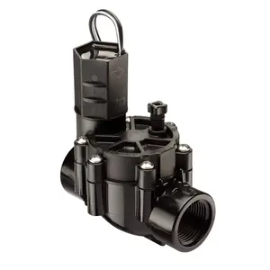 CP100 In-Line Automatic Sprinkler Valve, 1" Threaded Female x Female, Black, Designed for Versatile Applications