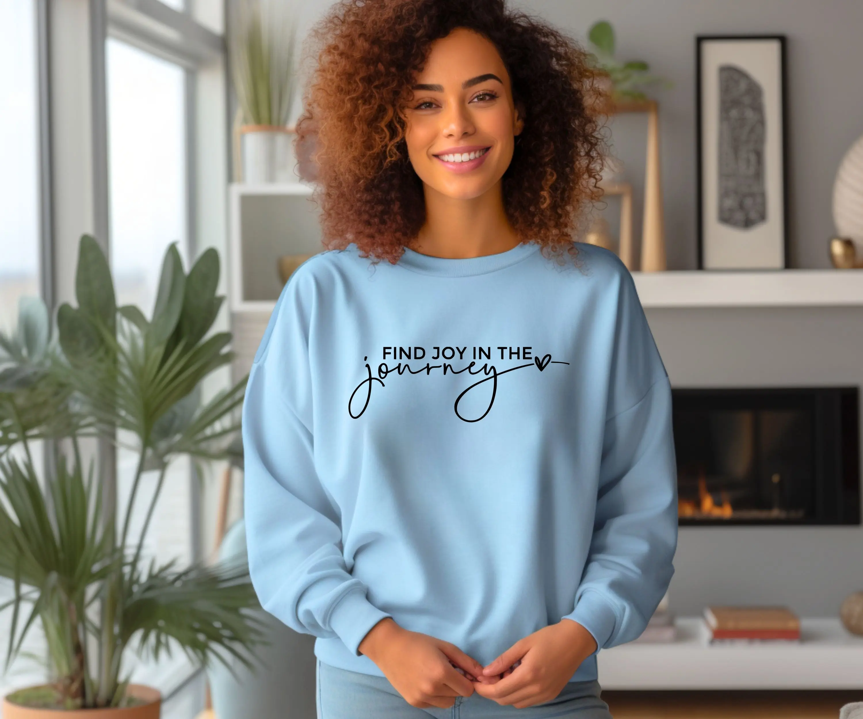 Find Joy in The Journey Crewneck Sweatshirt