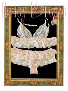 Dreamland Lingerie- Romance 2 piece lingerie set - Honey Breeze Lingerie