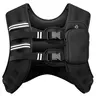 12lb Weight Vest with Reflective Stripe for Workout, Strength Training, Running, Fitness,