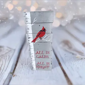 All Is Calm Pallet Sign