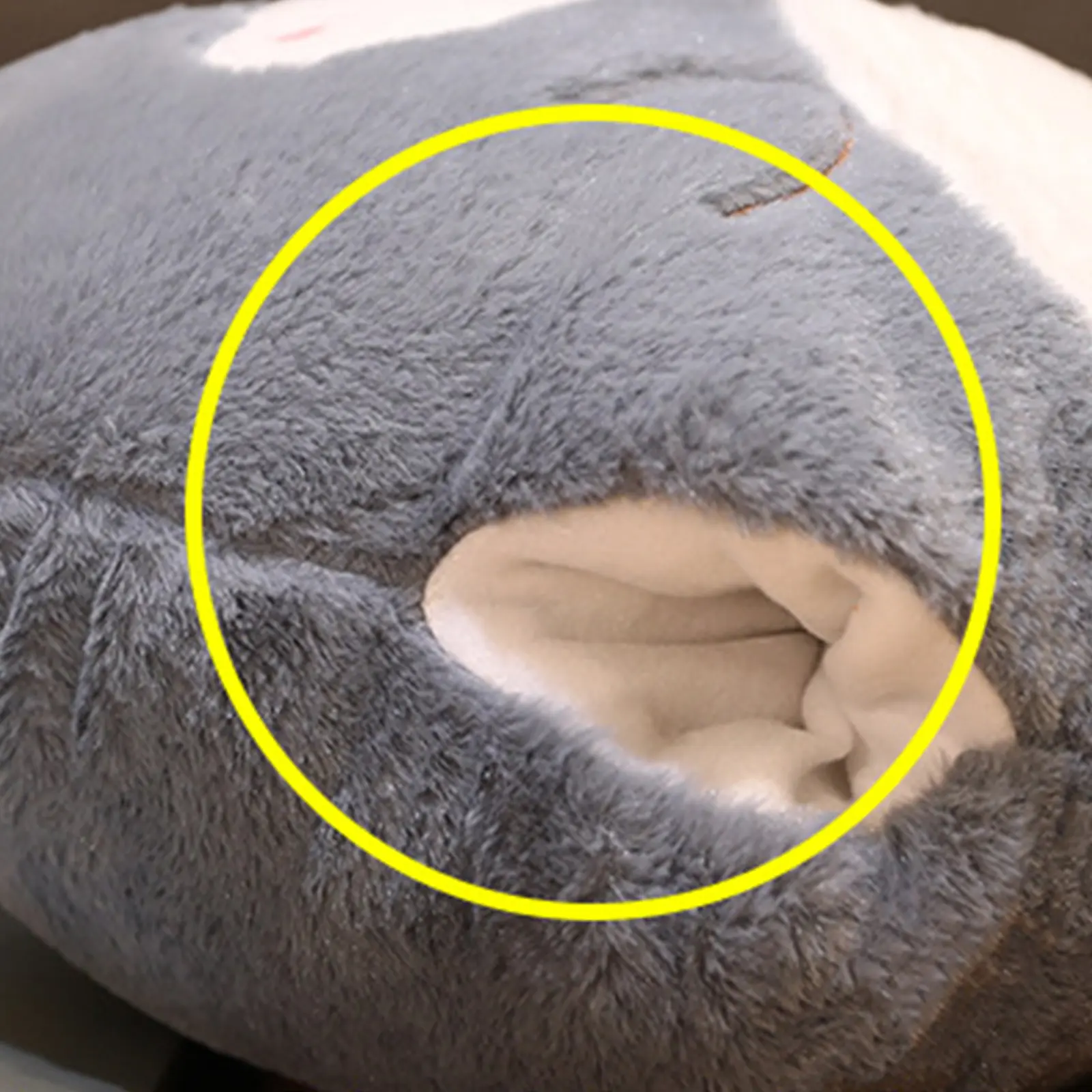 11.8''Original Reversible Big Rabbit Style Plushie - Huggable and