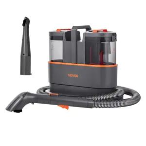 【Summervibes】VEVOR Carpet Cleaner Machine, 50.72 oz Clean Water Tank & 27.05 oz Dirty Water Tank, Portable Upholstery Shampooer, 11.5Kpa Handheld Furniture Extractor, Spot and Stain Deep Cleaner for Rug Couch Car