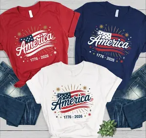 America 250th Anniversary Shirt, Vintage 1776 USA Flag Graphic Tee, Patriotic 4th Of July Tee, American Flag Gifts, 4th of July Independence Day Gift, Casual Summer Top