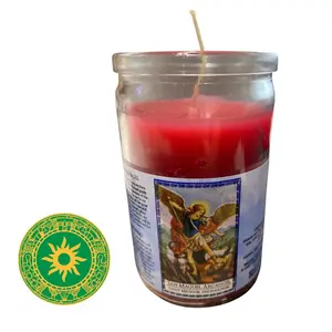 8” CANDLE FOR SAINT MICHAEL THE ARCHANGEL