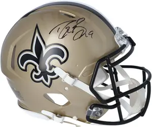 Drew Brees New Orleans Saints Autographed Riddell Speed Authentic Helmet - Fanatics Authentic Certified
