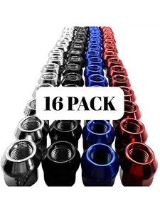 M12x1.25 Spline Open End ATV UTV Lug Nuts for Segway Snarler Fugleman Villain