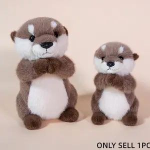 Cute Water Vole Plush Toy Dolls, Soothing Stuffed Doll, Soft Forest Animal Stuffed Animals, Cozy Sofa Pillow Bed Headrest, Soft Cuddly Gift, Perfect Gift for Girlfriend