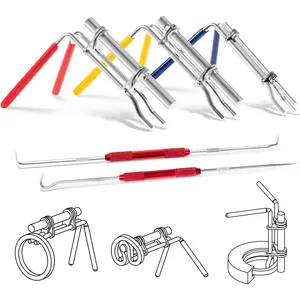 Hydraulic Seal Installation Tool Kit, Hydraulic Cylinder Piston Repair Seal Tools, U-Cup Rod Seal Installation Tool Kits, Upgraded Seal Twistor Install Tool Set with Pick and Hook Set