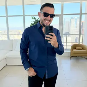 GIOVANNY  SOLID STRETCH LONG SLEEVE (FITTED)