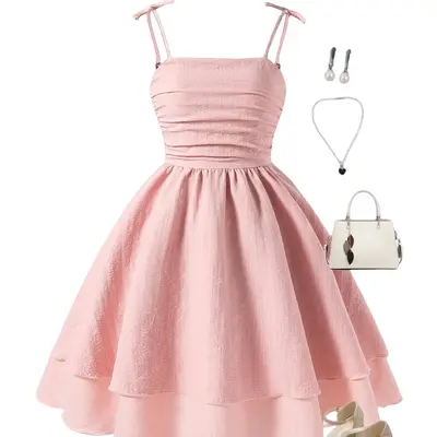 birthday dresses 13 Atoguta 8-13 Years Girls Birthday Party Dresses Spaghetti Strap Linen Midi Dress Casual Cami Dresses White, Girl's, Size: 8-9 Years