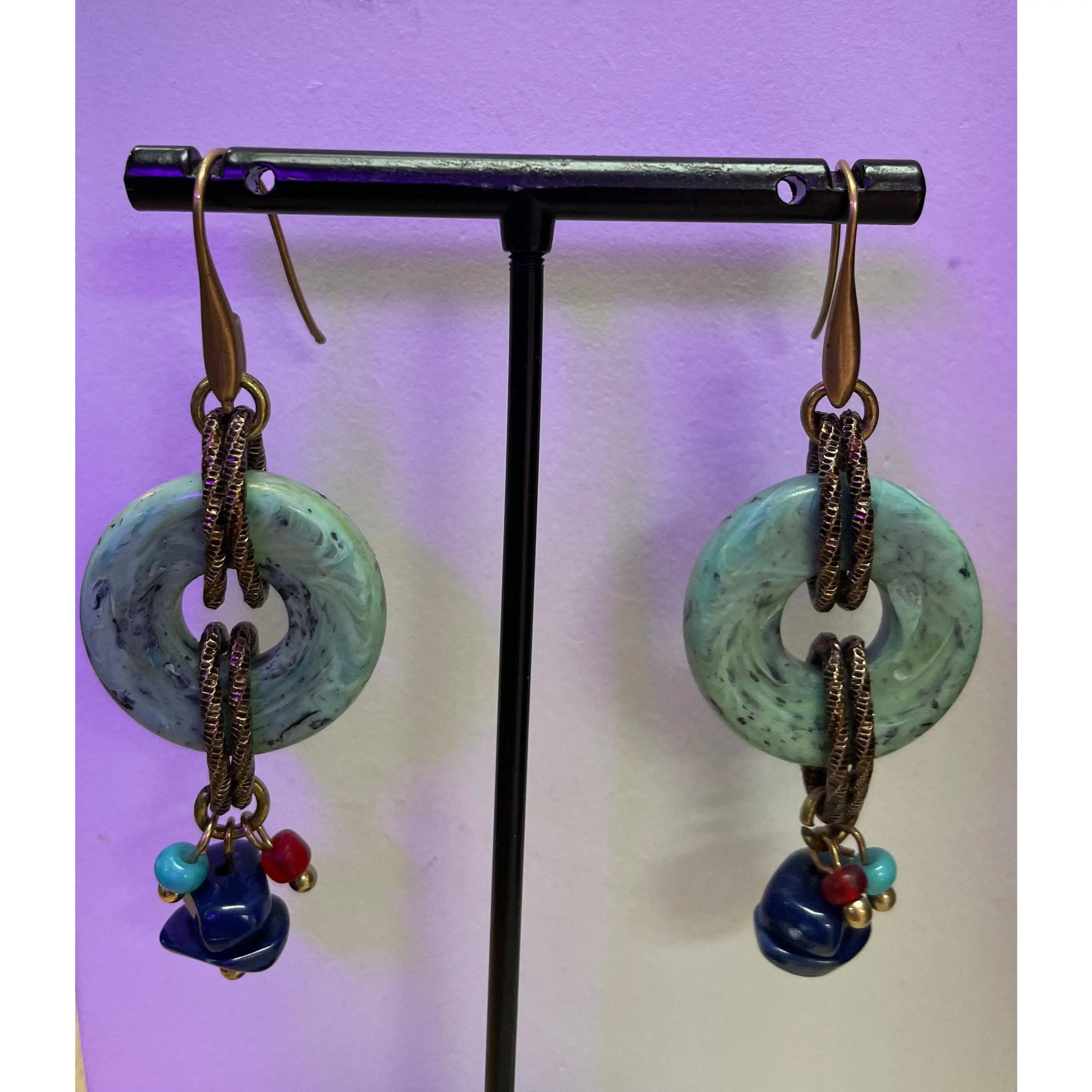Yellowstone Linked Ring Earrings