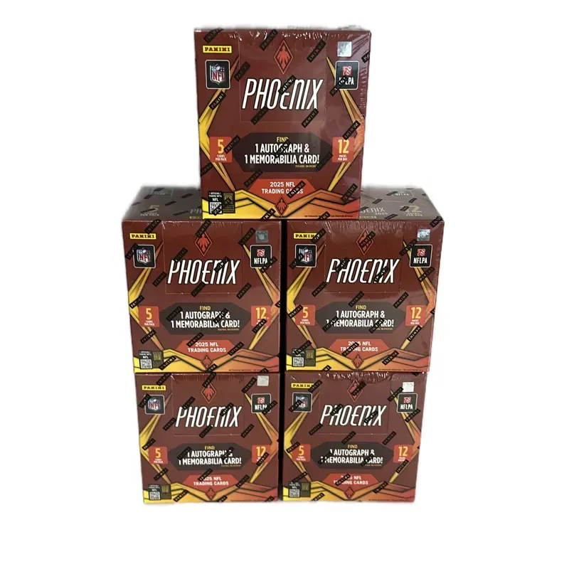 【最安値】Play Party 2025 プレイポイントカード 5枚セット PYT Break - (5 Box) 2025 Panini Phoenix Preferred Hobby Box NFL