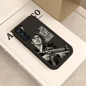 Movie S-Scarface Phone Case Suitable for Samsung Galaxy A26, A36, A55, A35, A06, A16, A14, A24, A34, A54, A15, A05S, A25, A23, A33, A53, A73, A13 4G/5G Shockproof Protective Soft TPU Back Cover Casing Accessories