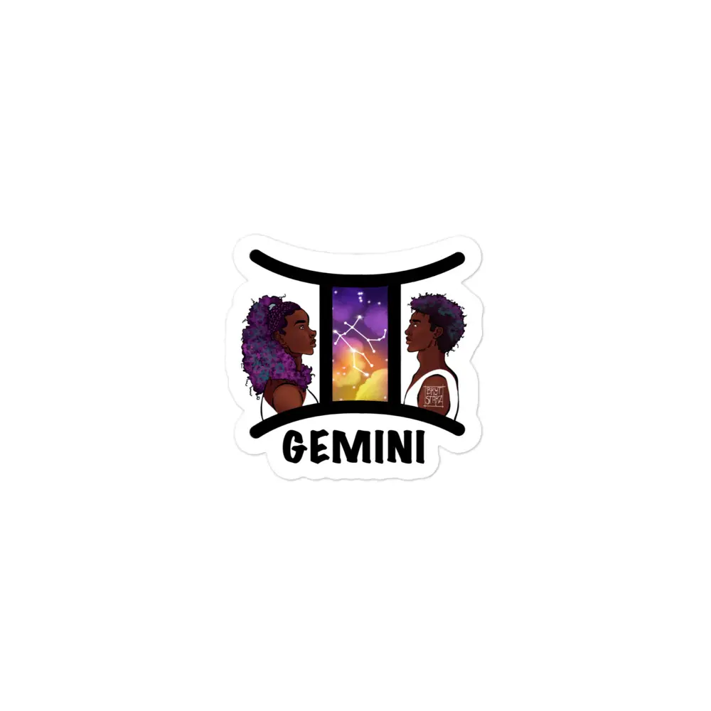 Gemini Sticker (May 21st - July- 22nd)