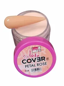Fantasy Nails 1oz Petal Rose Acrylic Powder - Stylish Acrylic Nails Solution for Elegant Art Decor