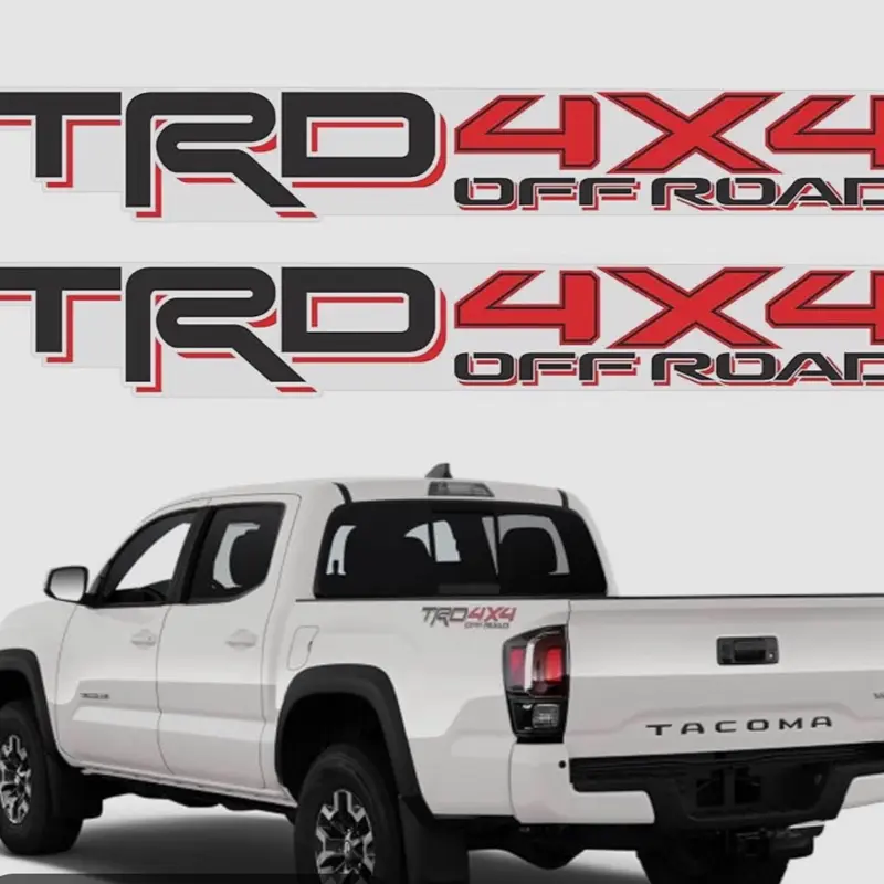 Off-road Vinyl Decals Stickers Emblems Set of 2 for Personalized 4x4 Vehicles