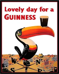 Master Vintage Guinness Poster