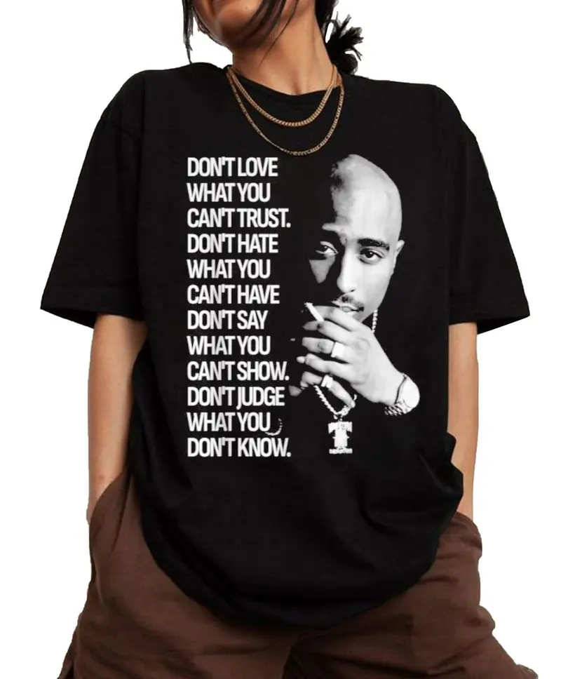 2Pac Album Shirt, 2PAC Rapper Tshirt, Hip Hop Legends and Pioneers