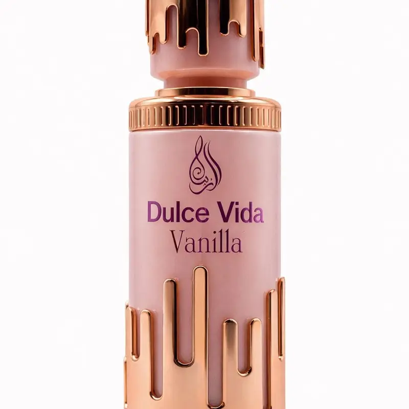 Rasasi Al Zain Dulce Vida Vanilla Eau de Parfum - 75 ml/2.53 Fl Oz (3 to 3.9 fl oz range), Woody-Floral Scents Perfume with Fragrance Blend, Sweet Vanilla Daily Wear Women's Fragrance