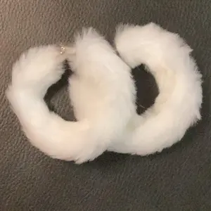Fluffy earrings