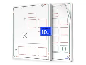 Multiplication Practice Dry Erase Flexic Sheet 9"x12" (10 pc)