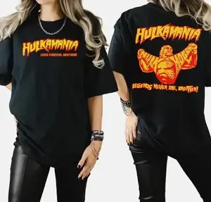 [SALE UP TO 45%]Hulkamania Legend Never Die 2 Side Shirt, Hulk Hogan R.I.P Brother T-shirt , Graphic Tee, Gift For Him, Gift For Fan, Gift For All